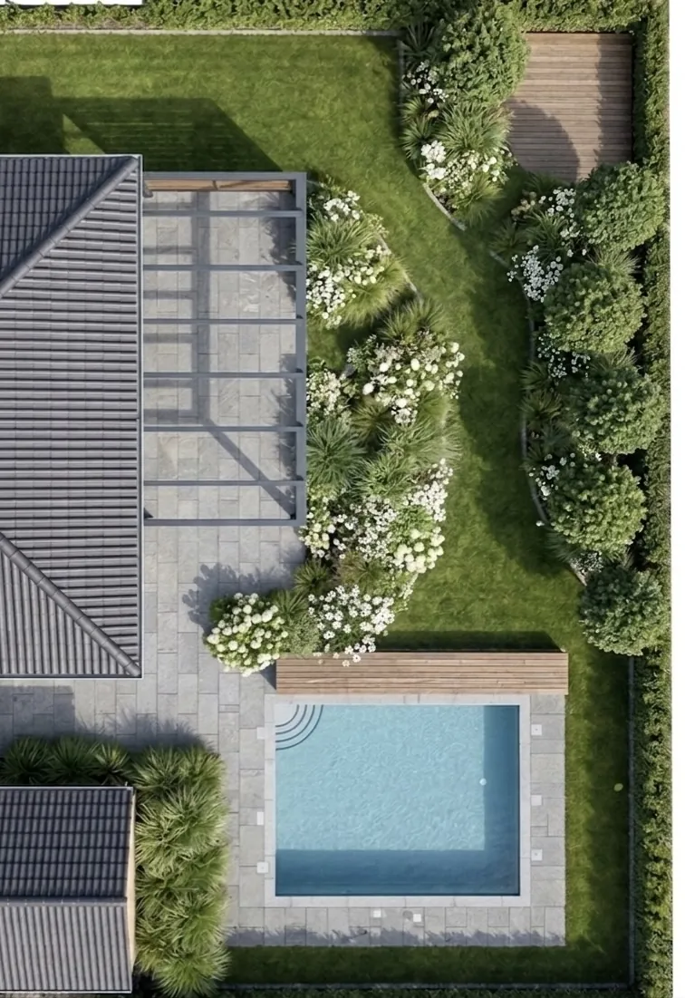 Kleiner Poolgarten – Detailansicht 2