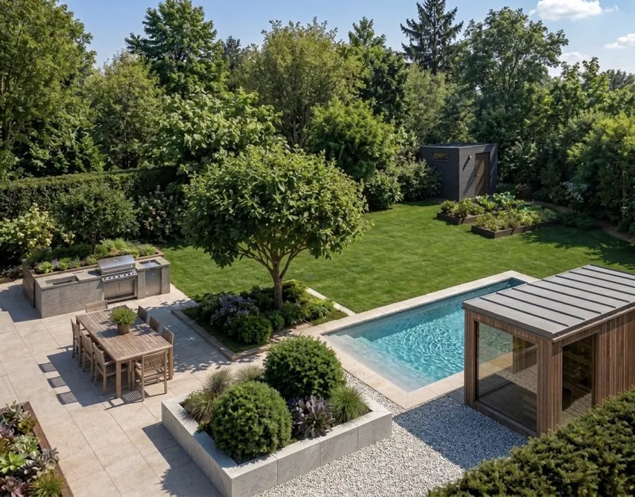 Pool Garten – Gartenplanung Referenz
